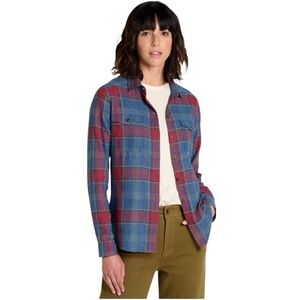 TOAD&CO Re-Form Flannel Shirt NWT Size Small